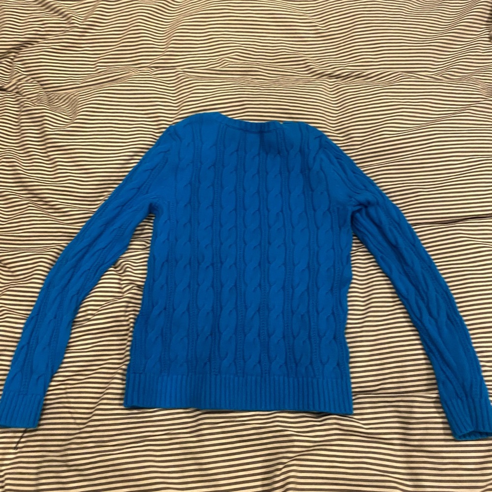 Lands End women’s small cotton sweater